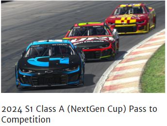 2024 S1 Class A (NextGen Cup) Pass to Competition